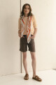 SWEATER RAYAS NARANJA