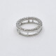 Colgante En Oro 18K Blanco Y Brillantes Colgante En Oro 18K Blanco Y Brillantes