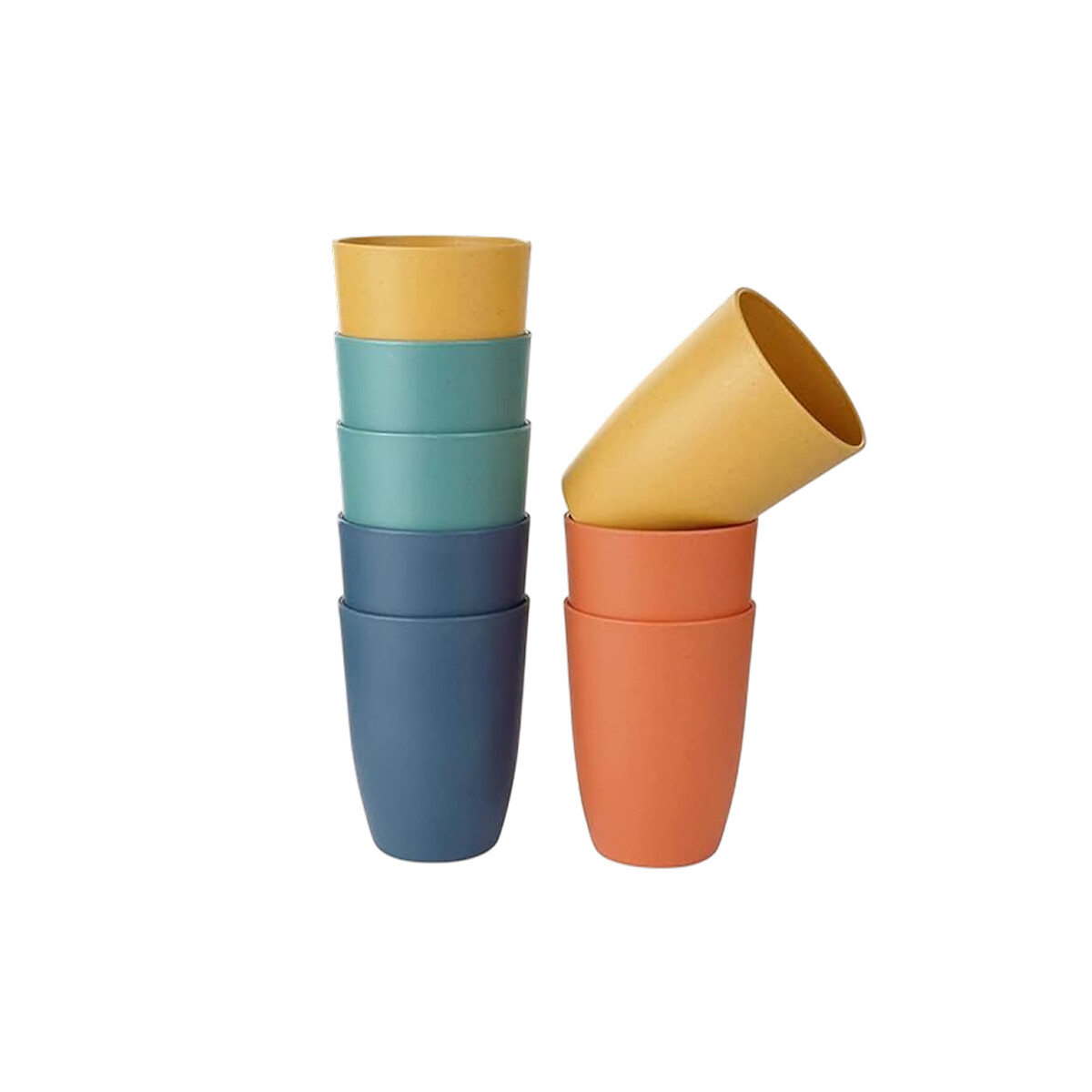 Pack de 8 vasos multiuso 