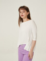 Remera Sefid Marfil / Off White