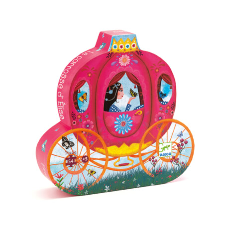 Puzzle Djeco La carroza de Elisa 54 Piezas