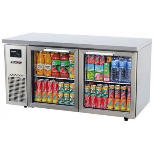 Refrigerador Bajo Mesada Display con Puerta de Vidrio 1.5 m. 2 puertas Turbo Air Refrigerador Bajo Mesada Display con Puerta de Vidrio 1.5 m. 2 puertas Turbo Air