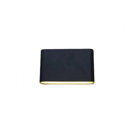 ARTEFACTO UNIDIRECCIONAL OVAL Aplique LED Unidireccional Exterior Graz Small Oval Negro 3W IP65