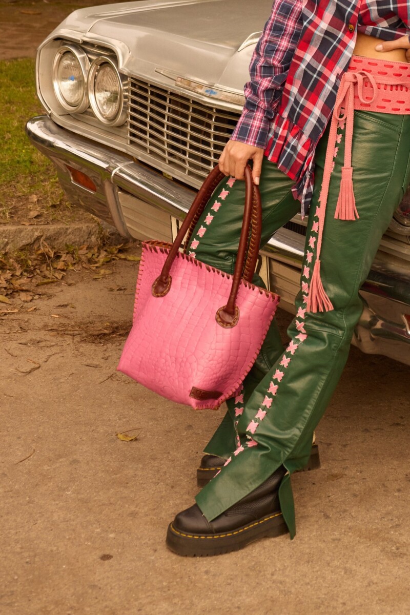Medium All Season Bag Fucsia / Chocolate