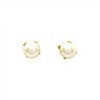 Caravanas Perlas- Oro bajo - Perla española- CA8238 conperla