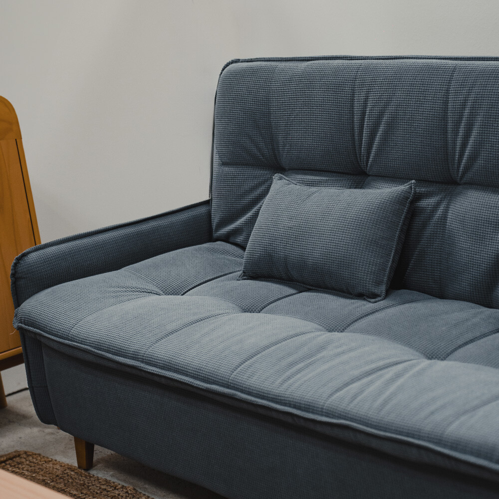 Sofa cama Donna - 3 Cuerpos Gris Azulado