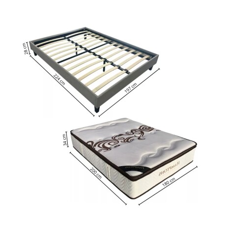 Sommier king Hamptons Hybrid Palladium Sommier king Hamptons Hybrid Palladium