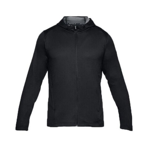 Campera Under Armour Tech Terry Full Zip Negro