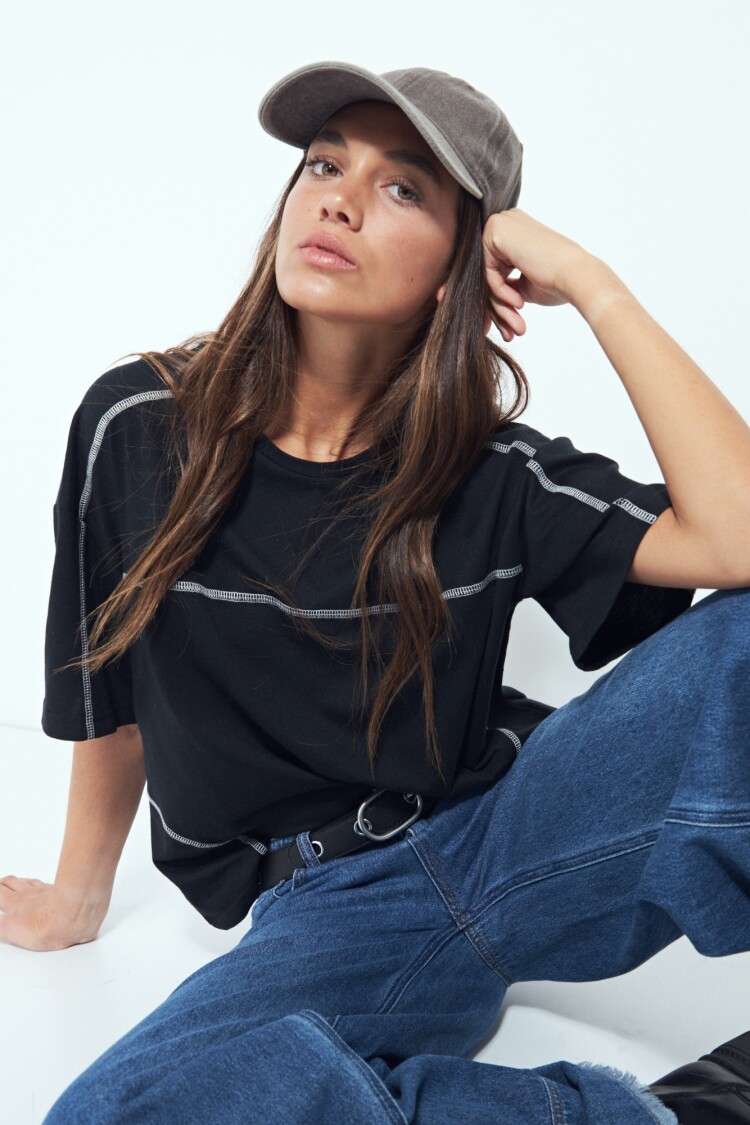 REMERA LIQUIDÁMBAR Negro