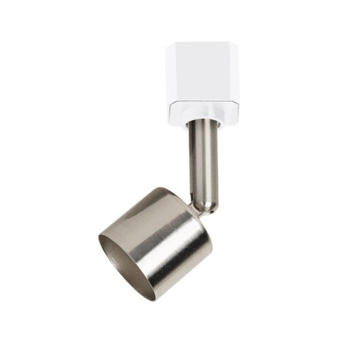 CABEZAL SPOTY TR 1 X GU10 MAX. 50W SATINADO CABEZAL SPOTY TR 1 X GU10 MAX. 50W SATINADO
