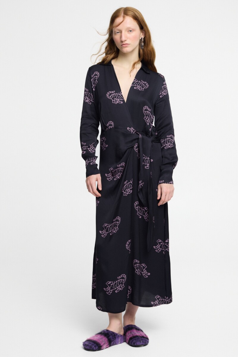 ELE DRESS Tigress Black