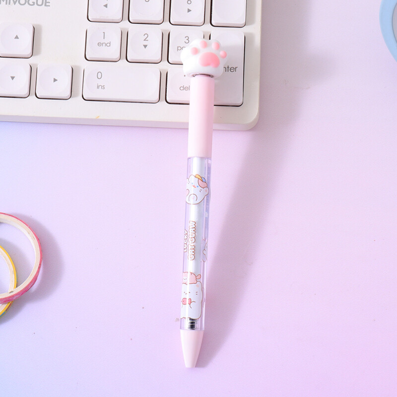 Lapicera Patita De Gato - Gel Negro 0,5 Mm Lapicera Patita De Gato - Gel Negro 0,5 Mm