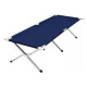 Catre Cama Plegable Metálico Para Camping Con Bolso Azul