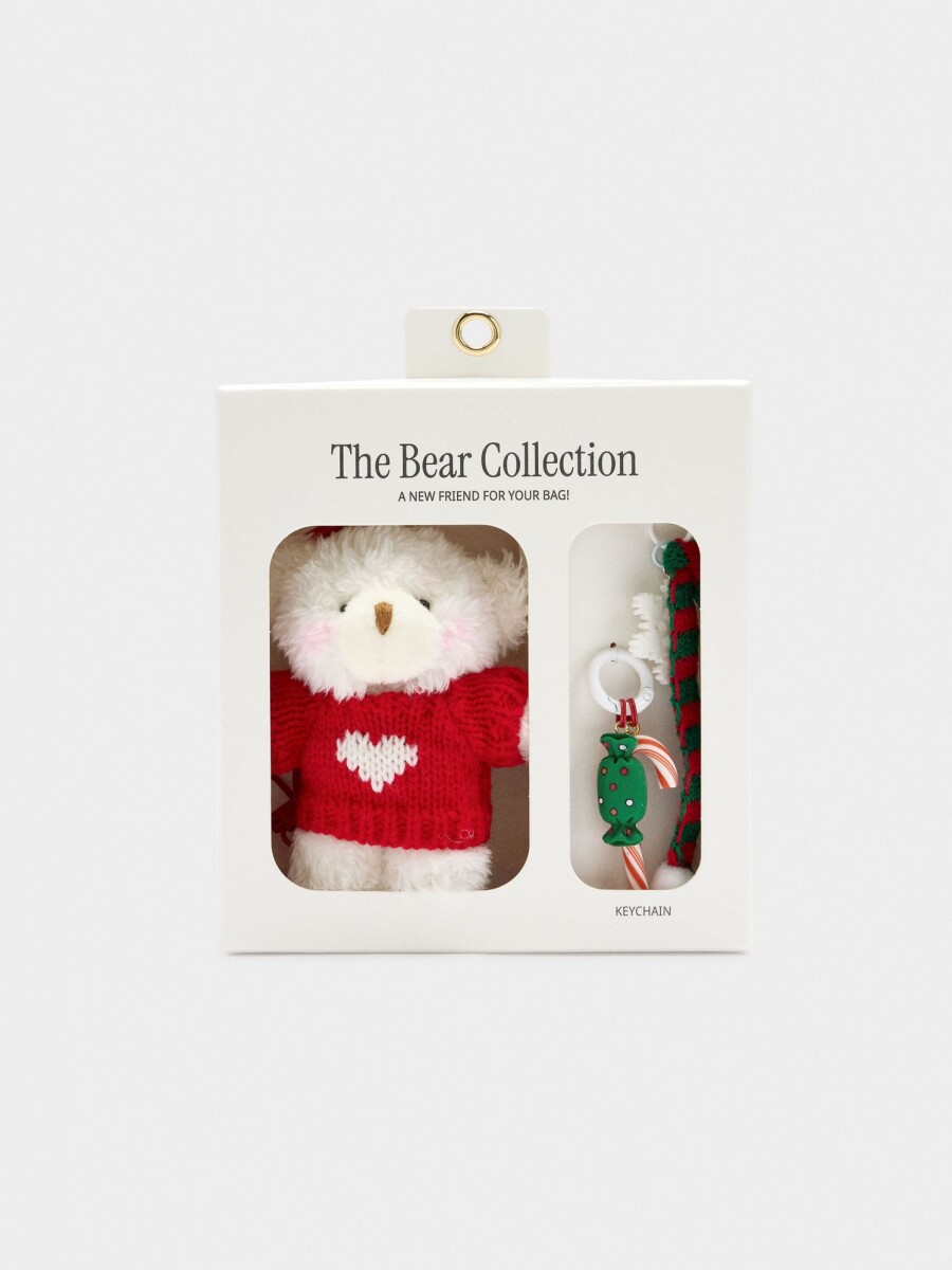 Llavero Charm Navidad - The Bear Collection multicolor