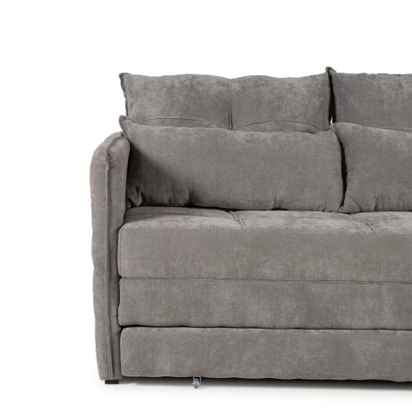 Sofá Cama Maya - Tela Microfibra Berlin 06 (Grafito)