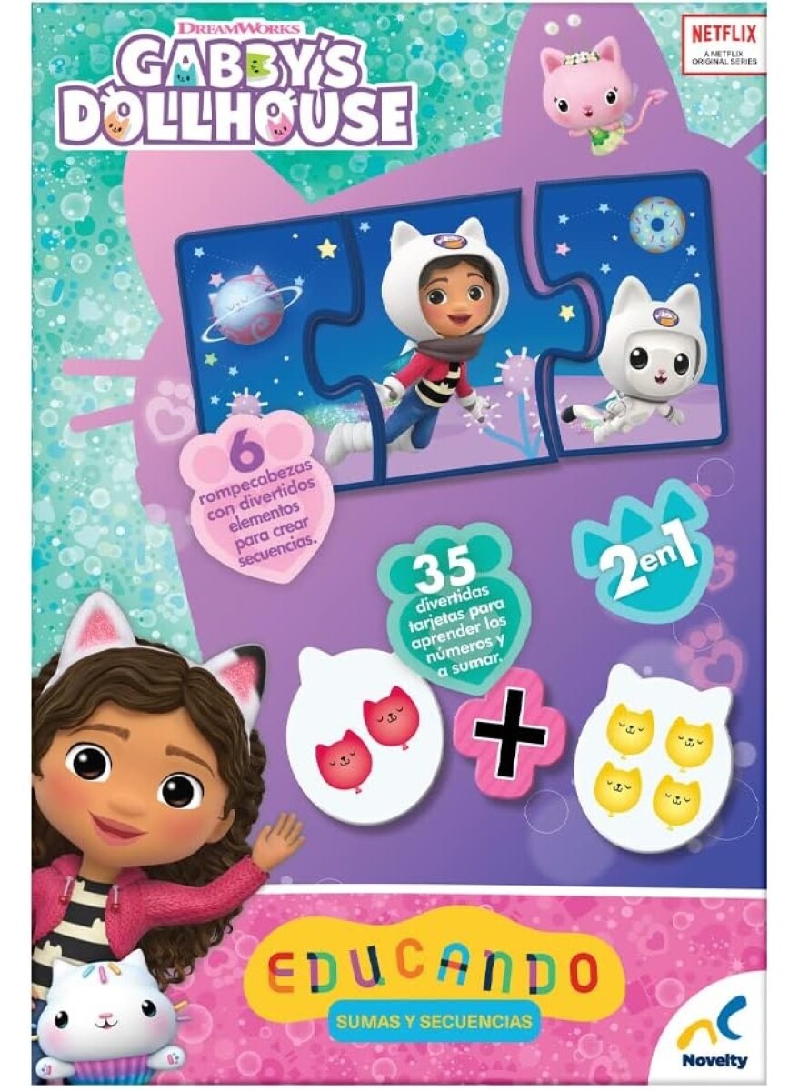 EDUCANDO: SUMAS Y SECUENCIAS GABBYS DOLLHOUS 