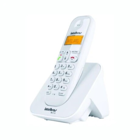 Teléfono Inalámbrico Digital INTELBRAS TS-3110 Ergonómico - Blanco Teléfono Inalámbrico Digital INTELBRAS TS-3110 Ergonómico - Blanco