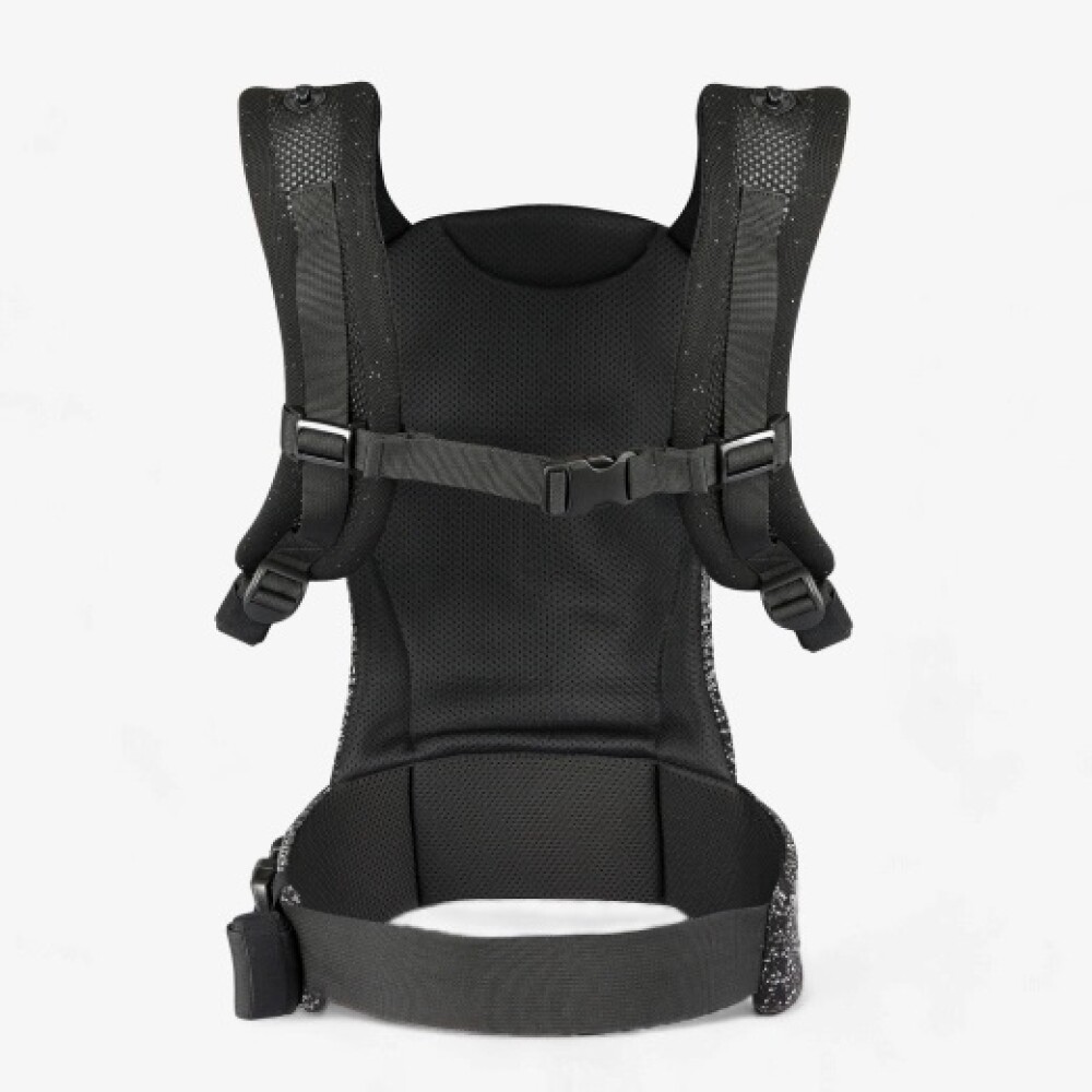 Mochila porta bebe Hoody Kikkaboo negro