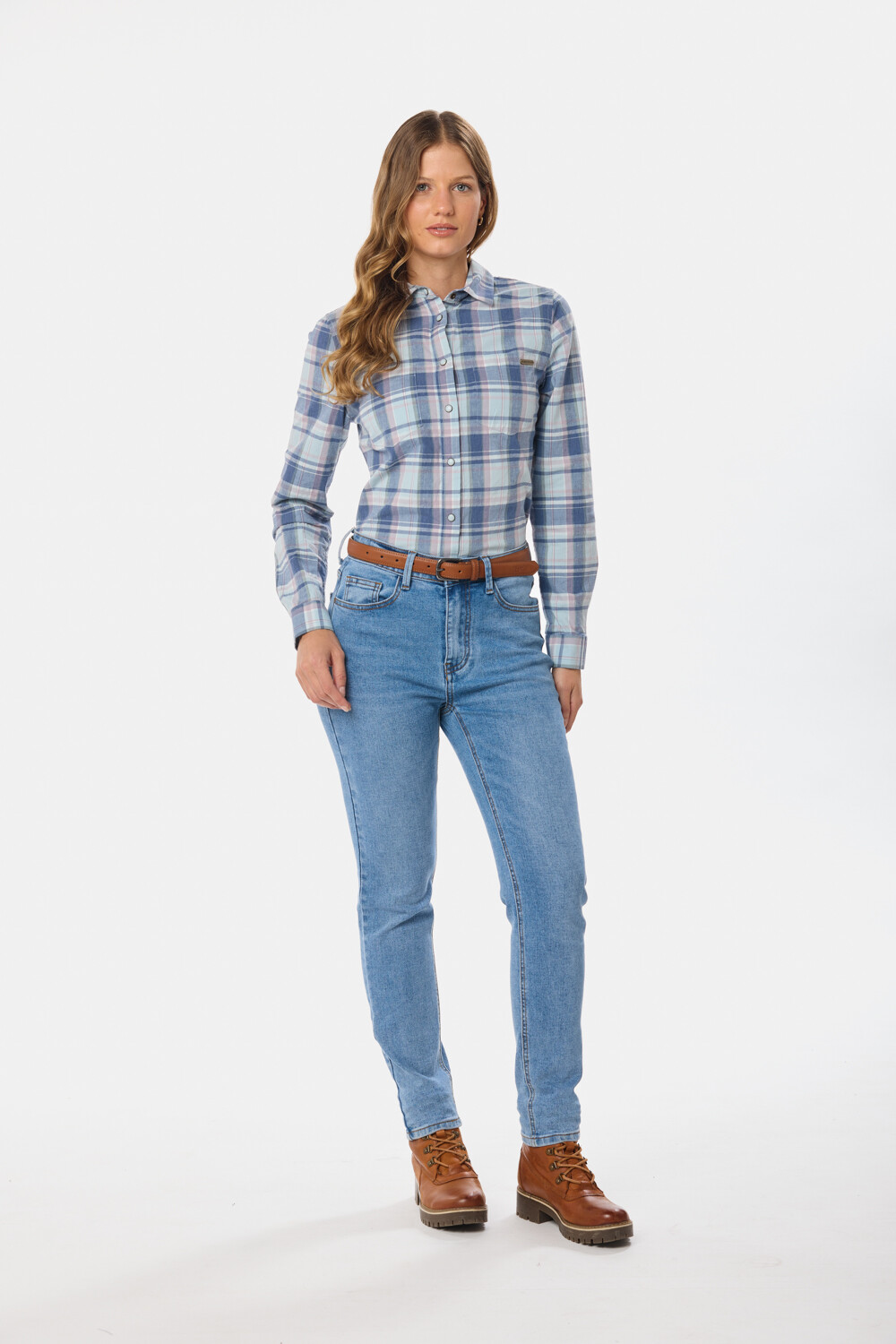 PANTALÓN DE JEAN SKINNY Azul