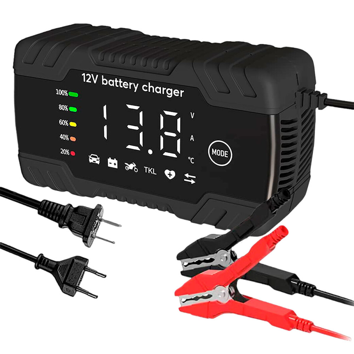 CARGADOR BATERIA - CARGADOR BATERIA INTELIGENTE 12V/6AH WESTON 