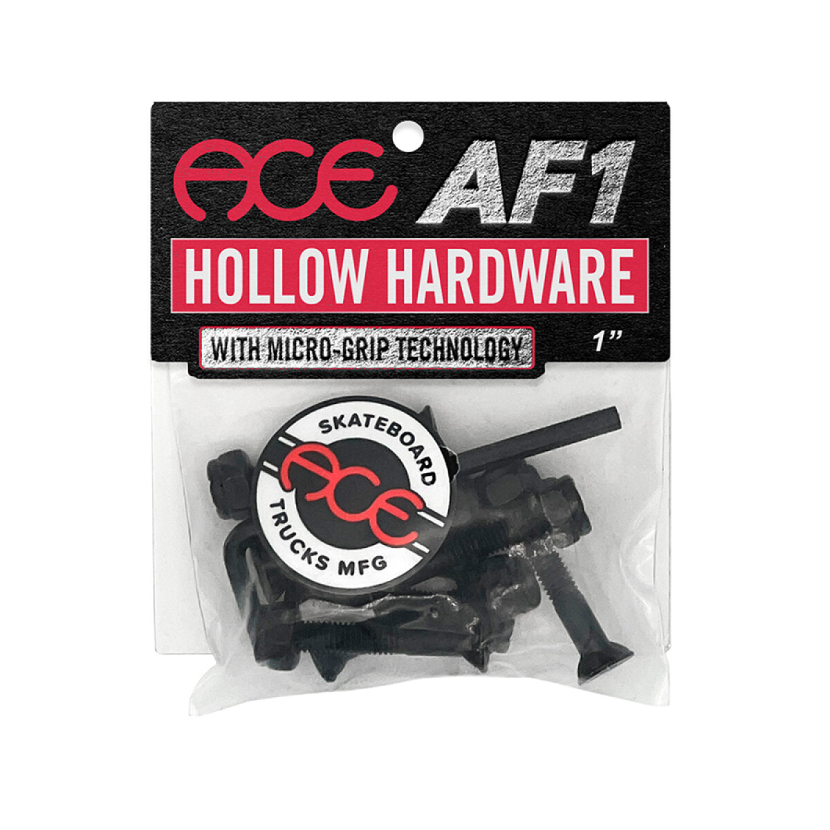 Tornillos Ace Hollow Allen con Grippers 1" 