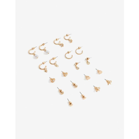 Aros Set Metal Dorado