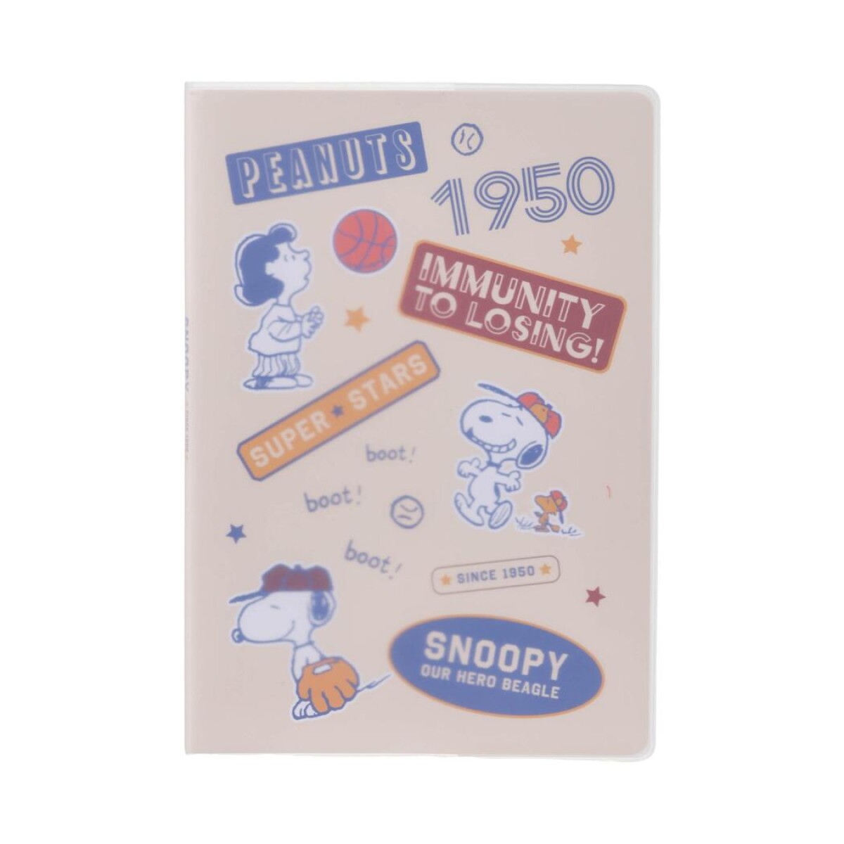 Cuaderno Snoopy A - blanco 