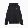 Suede FZ Hoodie Black