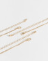 Collares para compartir Con Mariposas Set De Collares Para Compartir Bff - Dorado