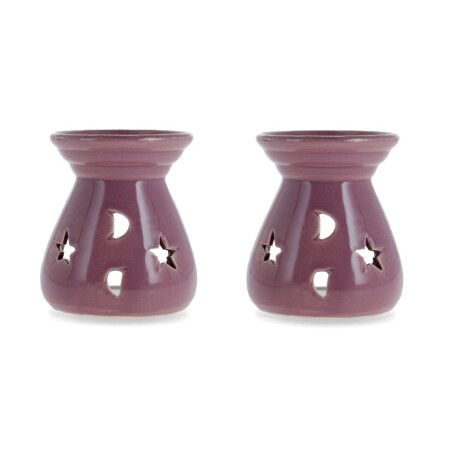 HORNILLOS DE CERAMICA X2 UNIDADES Gp039/estrella Y Luna 8x6.5cm