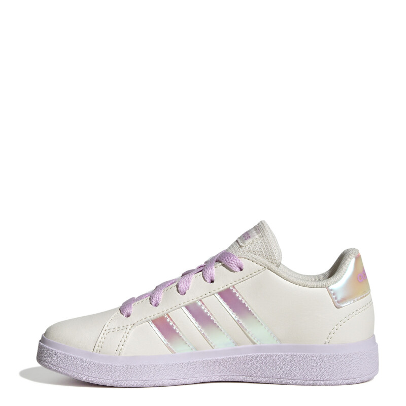 Championes de Niños Adidas Grand Court 2.0 Blanco - Lila