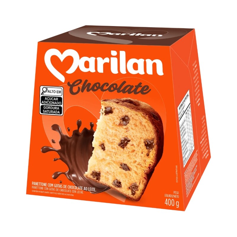 Marilan Panettone Gotas De Chocolate 400g Marilan Panettone Gotas De Chocolate 400g
