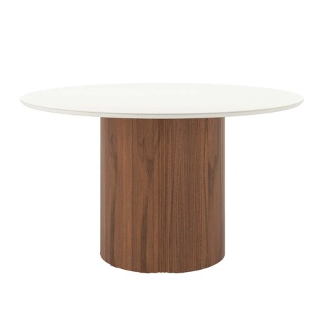 MESA DE COMEDOR MDF BLANCO IVETE