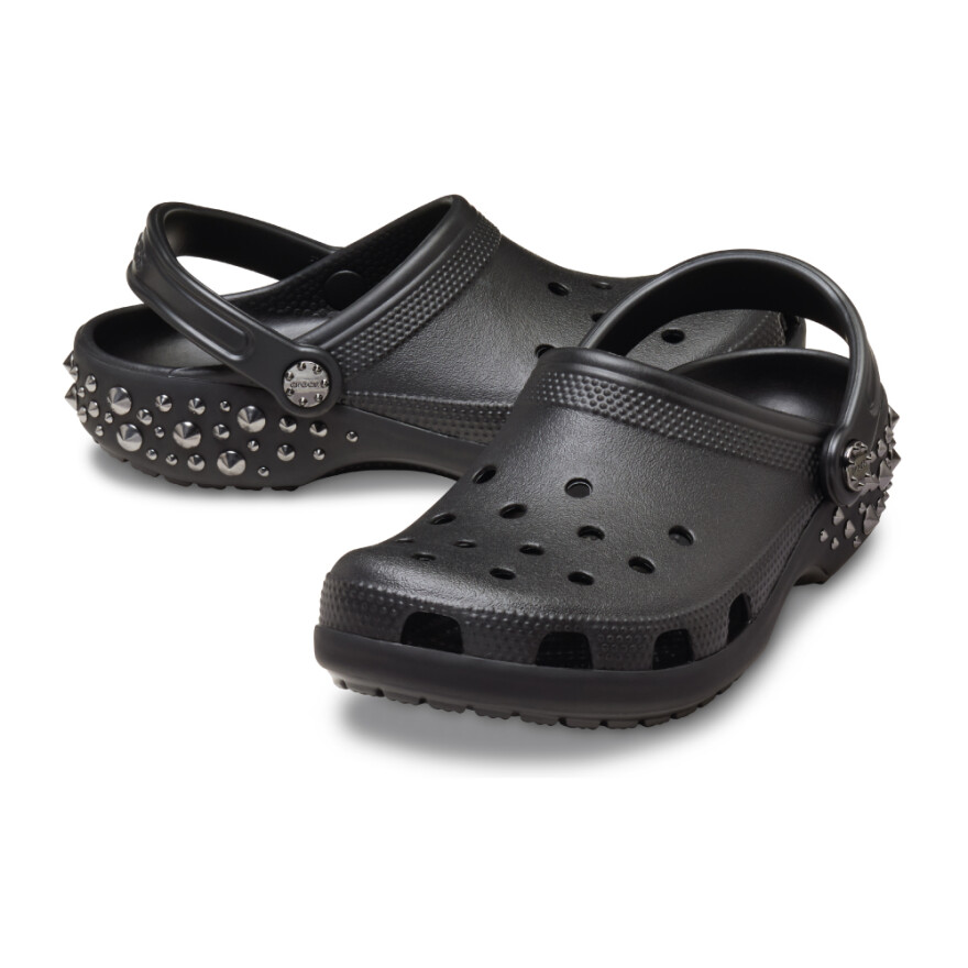 Crocs Classic Studded Clog - Unisex Black