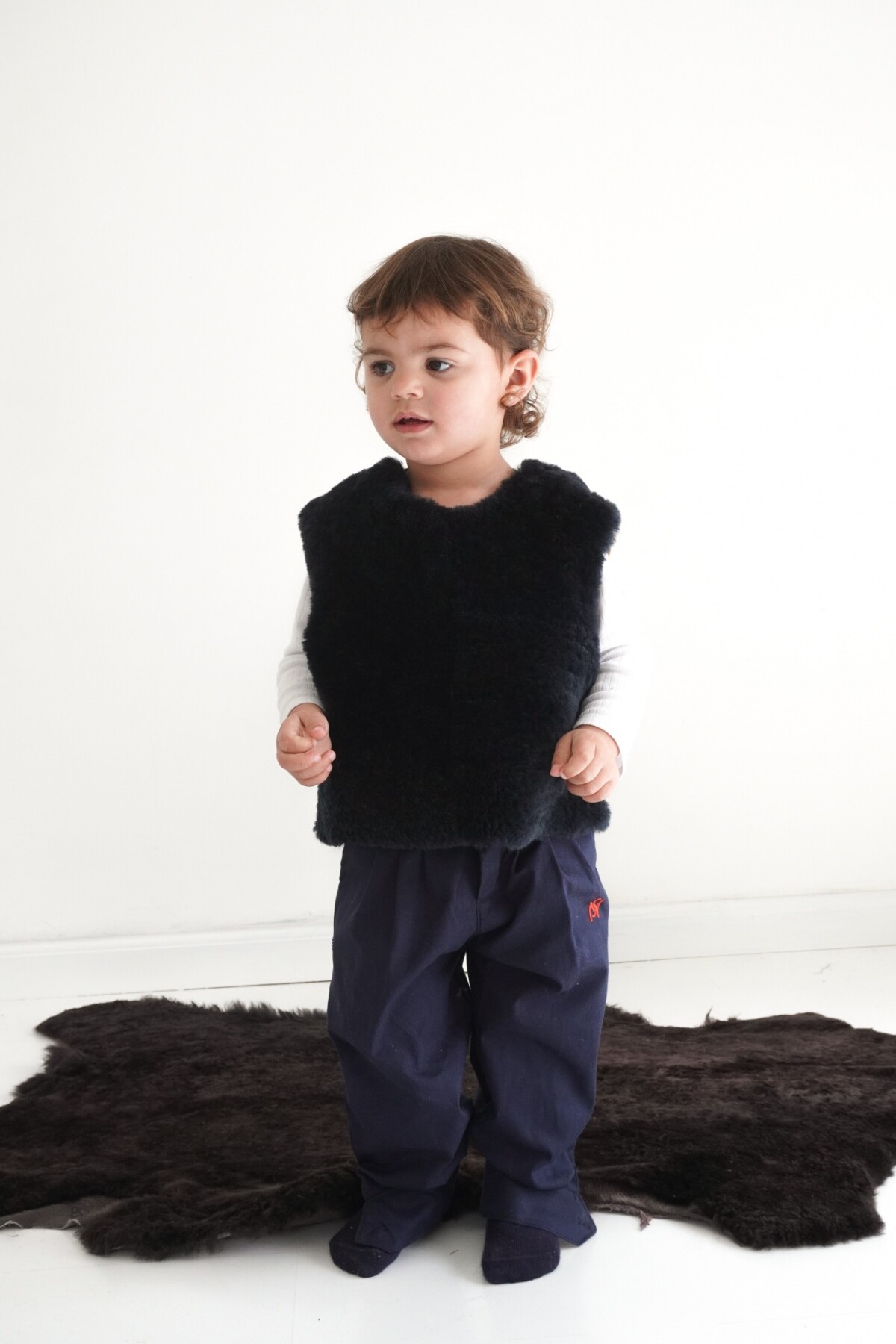 Warm Vest Gurí Azul Marino