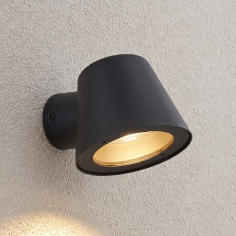 Luminaria de pared exterior Unidireccional Top Luminaria Exterior Unidireccional TOP Negro