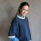 Buzo Clemen Lambswool Azul Marino Arena