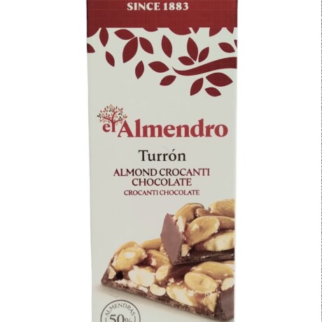 Chocolate con almendras crocante el Almedro 75g Chocolate con almendras crocante el Almedro 75g