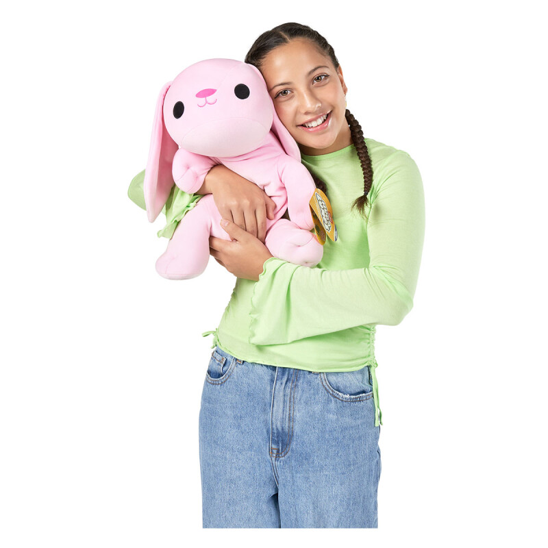 Peluche con peso Hug A Lumps Antiestrés Zuru Conejo Hazel