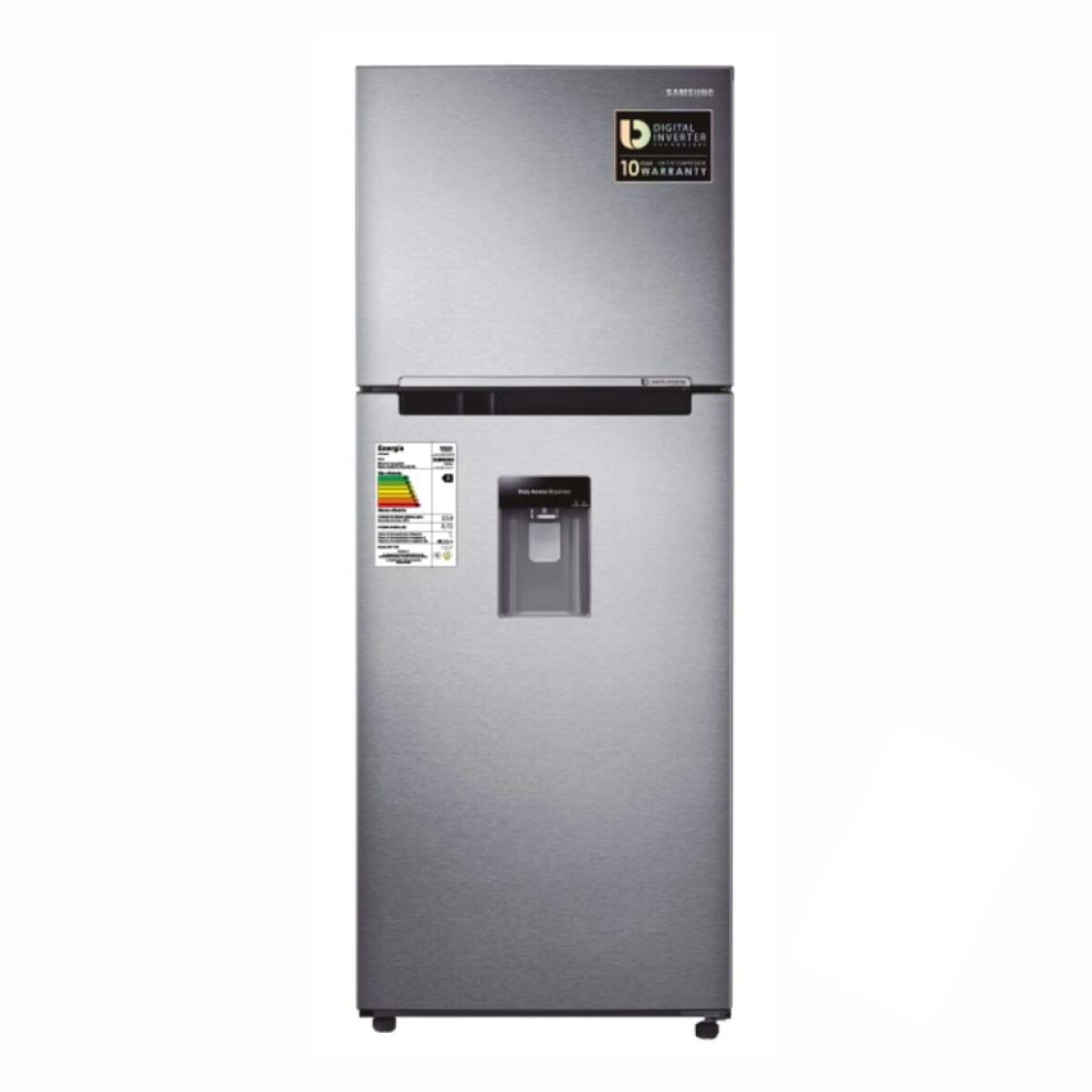 OUTLET - Refrigerador Inverter SAMSUNG RT29T57 Elegant Inox 305LFrío Seco 