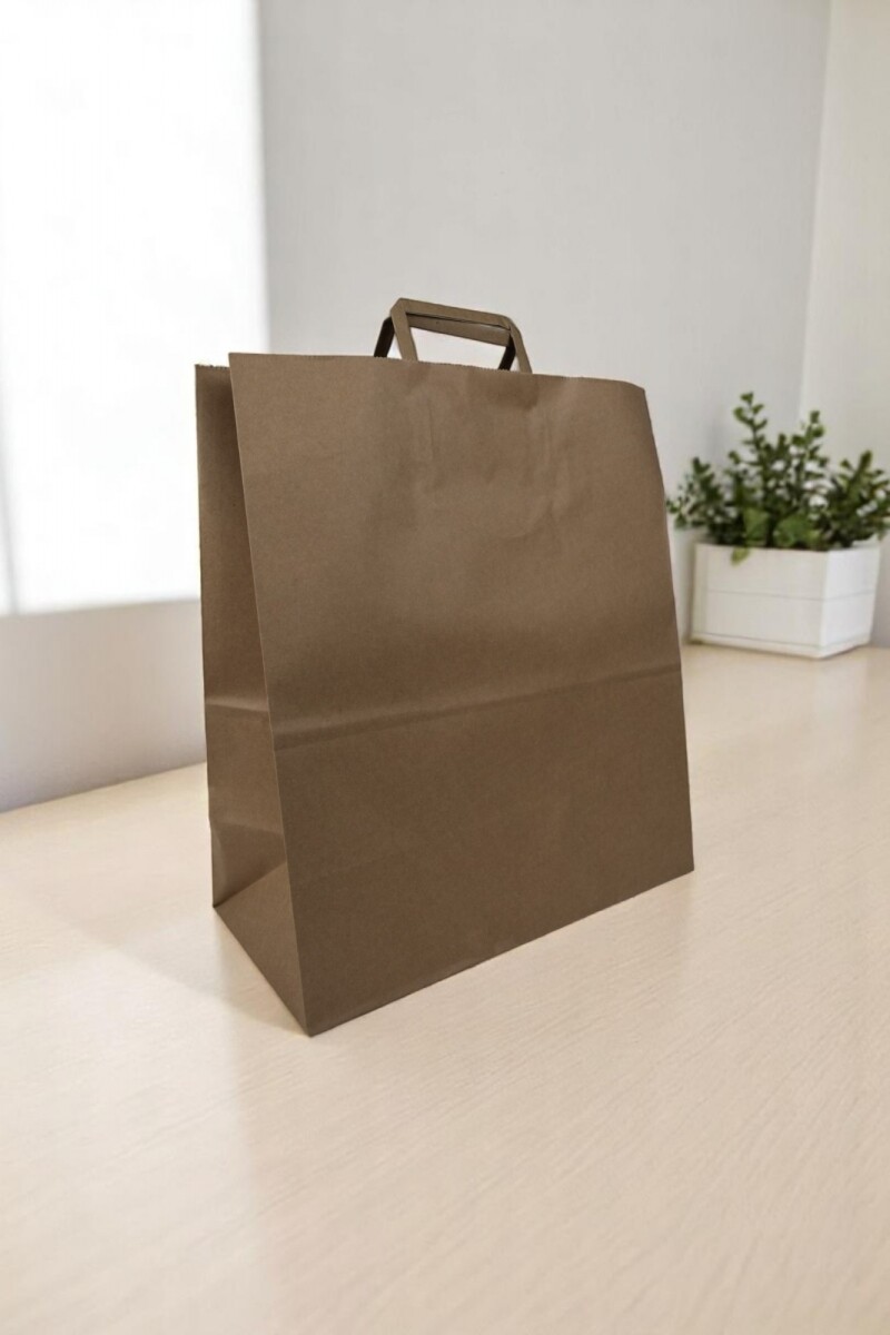Bolsa lisa acuario 34x17x39 cm - MADERA 