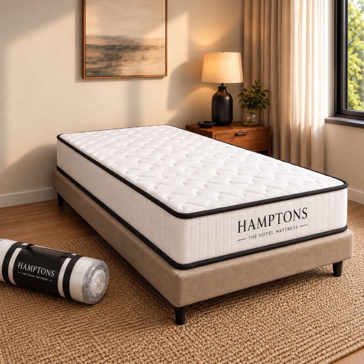 Colchon 1 plaza HAMPTONS Memory Foam 