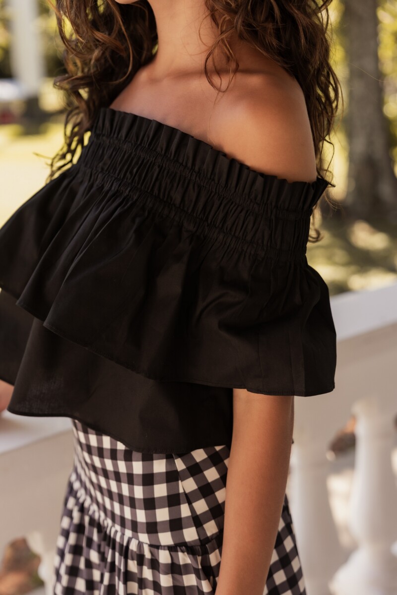 Blusa Anika Noir Blusa Anika Noir