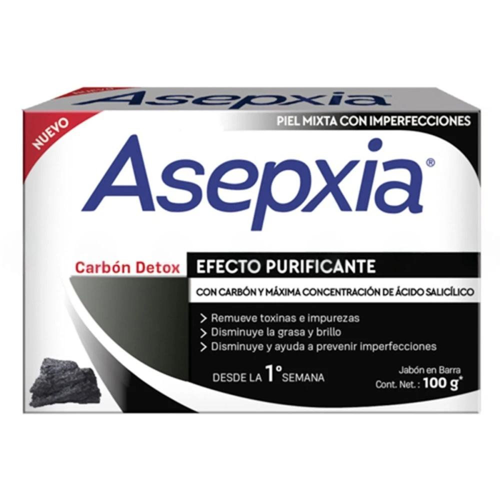 ASEPXIA CARBON DETOX JAB PIEL MIX IMPERF