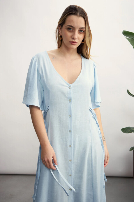 Vestido Valeria Celeste