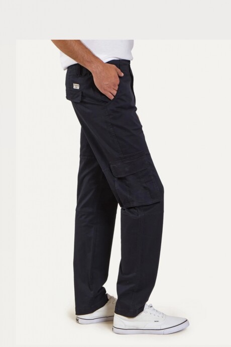 Pantalon Cargo Clasico PPC-20 - Marino Pantalon Cargo Clasico PPC-20 - Marino