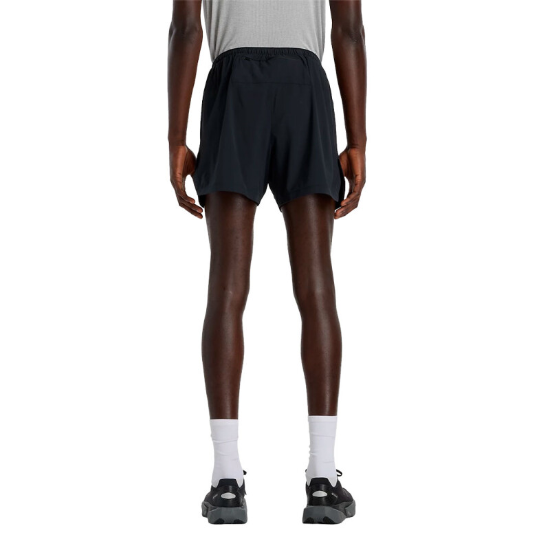 Short de Hombre New Balance Athletics Run Negro