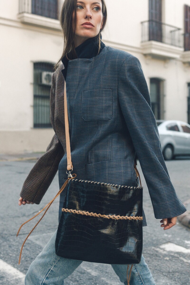 Jewel Envelope Bag Negro