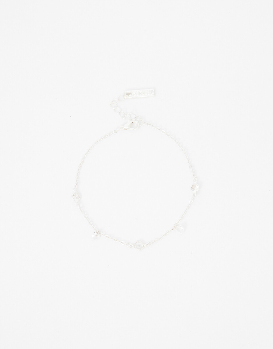 Pulsera Flexible De Corazón Cubic 