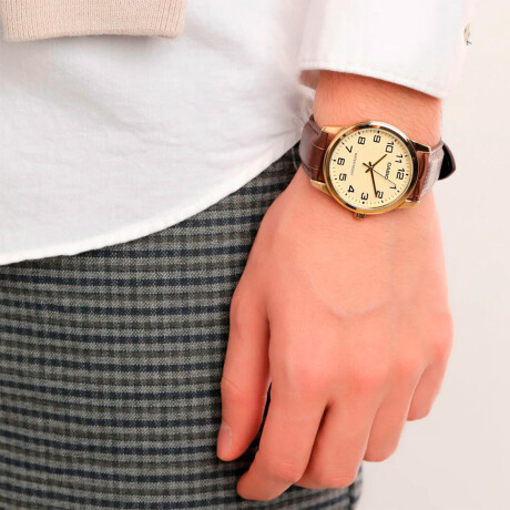 Reloj Casio Cuero Marron 0